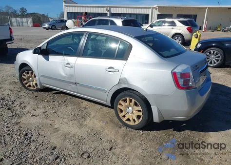 2010 Nissan Sentra 2.0S from USA, damaged, VIN 3N1AB6AP1AL600370